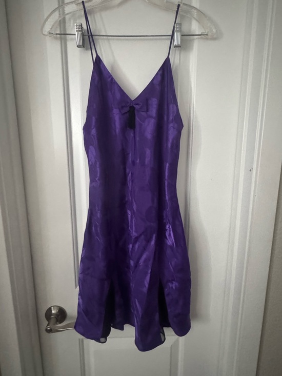 Victoria's Secret Other - Vintage 90’s Victorias Secret Purple Slip Gold Label